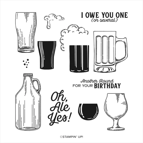 Stampin Up Brewed For You Stamp Set from Mitosu Crafts UK by Barry & Jay Soriano