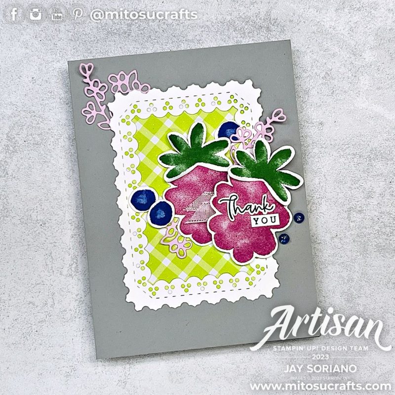 Stampin' Up! Darling Details Artisan Card Ideasfrom Mitosu Crafts by Jay Soriano Stampin Up UK France Germany Austria Netherlands Belgium Ireland