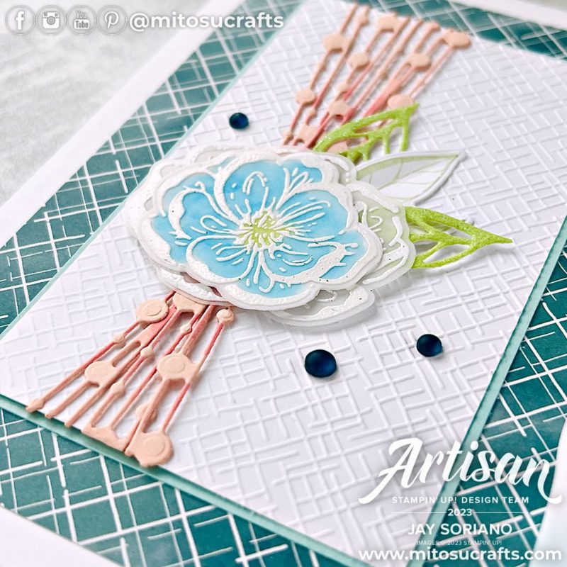 Stampin Up Expanding Envelope Folder Papercraft from Mitosu Crafts by Barry & Jay Soriano Stampin Up UK France Germany Austria Netherlands Belgium Ireland