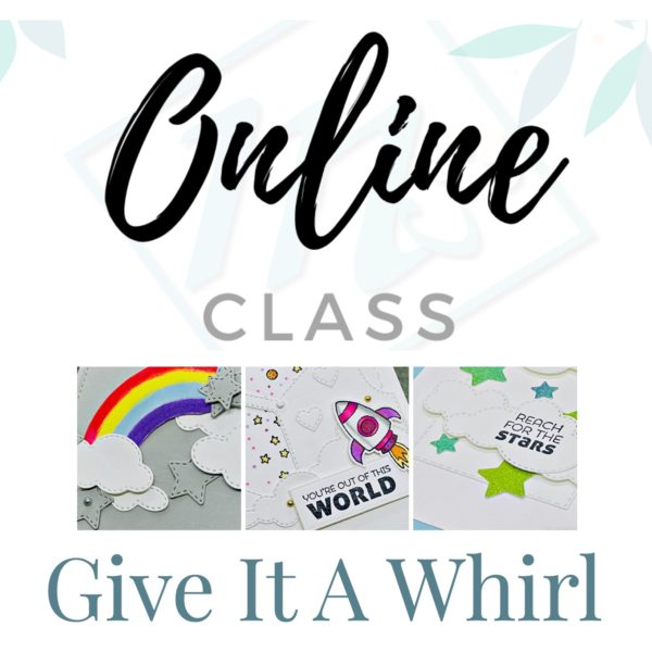 Stampin' Up! Give It A Whirl Card Making Online Class Tutorial Sneak Peek from Mitosu Crafts UK by Barry & Jay Soriano