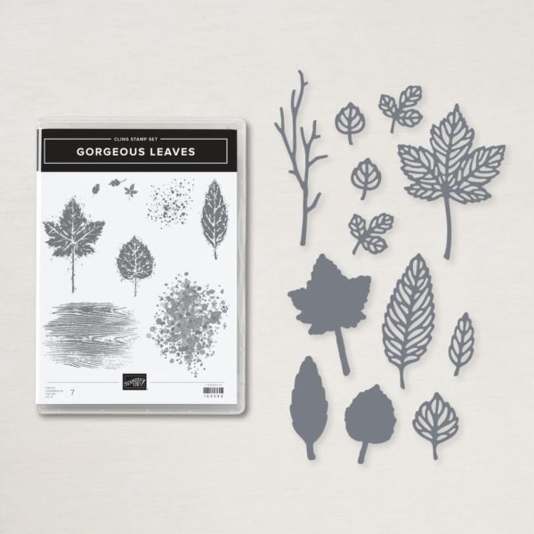 Stampin' Up! Gorgeous Leaves Card Making Online Class Bundle from Mitosu Crafts UK with Barry Selwood & Jay Soriano