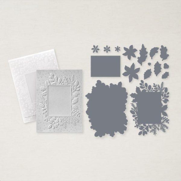 Stampin Up Merriest Moments Frames Dies and Hybrid Embossing Folder for TNT Online Craft Retreat from Mitosu Crafts UK by Barry & Jay Soriano