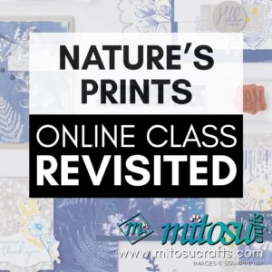 Stampin Up Natures Prints Online Class Revisited Natural Sun Prints Suite from Mitosu Crafts by Barry Selwood & Jay Soriano UK France Germany Austria The Netherlands