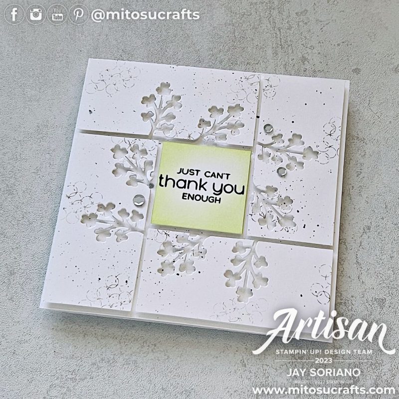 Stampin' Up! Timeless Arrangements Card Idea from Mitosu Crafts by Barry & Jay Soriano Stampin Up UK France Germany Austria Netherlands Belgium Ireland