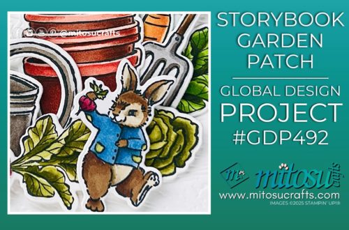 Storybook Friends Moments Garden Patch Bunny Card Idea Mitosu Crafts by Barry & Jay Soriano Stampin' Up! UK France Germany Austria Netherlands Belgium Ireland