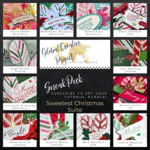 Sweetest Christmas Suite Global Creative Project Tutorial Bundle Sneak Peek from Mitosu Crafts by Barry & Jay Soriano UK France Germany Austria The Netherlands Stampin Up Demo