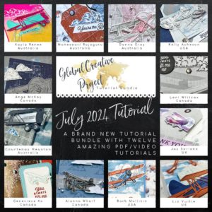 Take To The Sky July 2024 Global Creative Project Tutorial Bundle Sneak Peek from Mitosu Crafts by Barry & Jay Soriano UK Stampin Up Demo