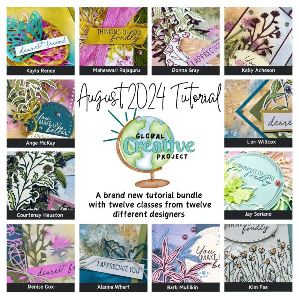 Thoughtful Journey August 2024 Global Creative Project Tutorial Bundle Sneak Peek from Mitosu Crafts by Barry & Jay Soriano UK Stampin' Up! Demo