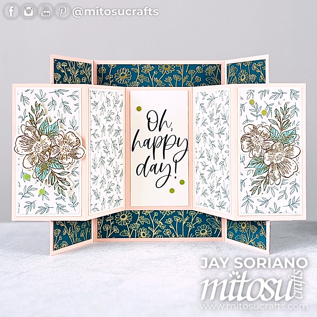 How To Make A Winged Gate Fun Fold Card – Mitosu Crafts