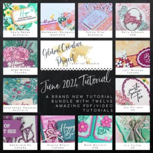 Unbounded Beauty June 2024 Global Creative Project Tutorial Bundle Sneak Peek from Mitosu Crafts by Barry & Jay Soriano UK Stampin Up Demo