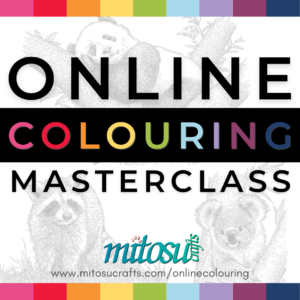 Wild & Sweet Online Colouring Master class from Jay Soriano Mitosu Crafts UK