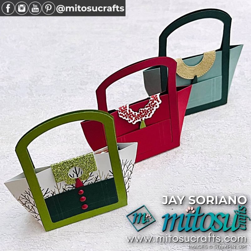Window Wishes Treat Bag Idea from Mitosu Crafts by Barry & Jay Soriano Stampin Up UK France Germany Austria Netherlands Belgium Ireland